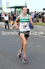Womens under-17s 2021 Northern 6 and 4 Stage and Young Athletes Road Relays, Redcar. Photo: David T. Hewitson/Sports for All Pics